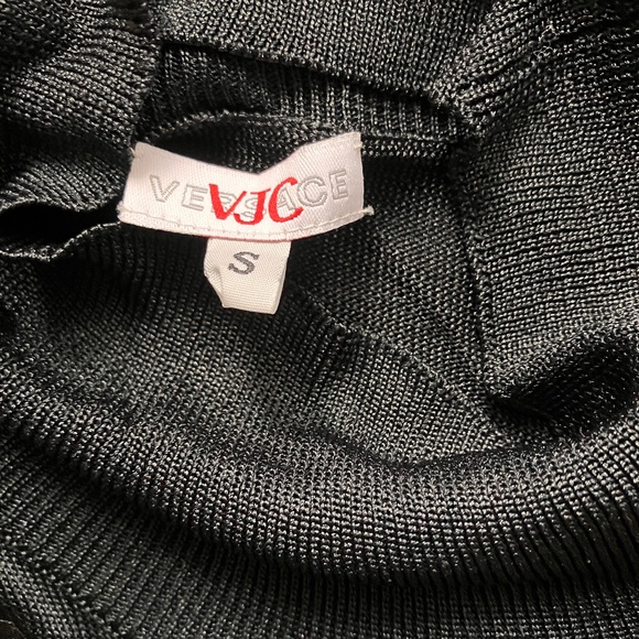 NEW VERSACE JEANS COUTURE SILK EMBELLISHED TOP - Picture 2 of 16